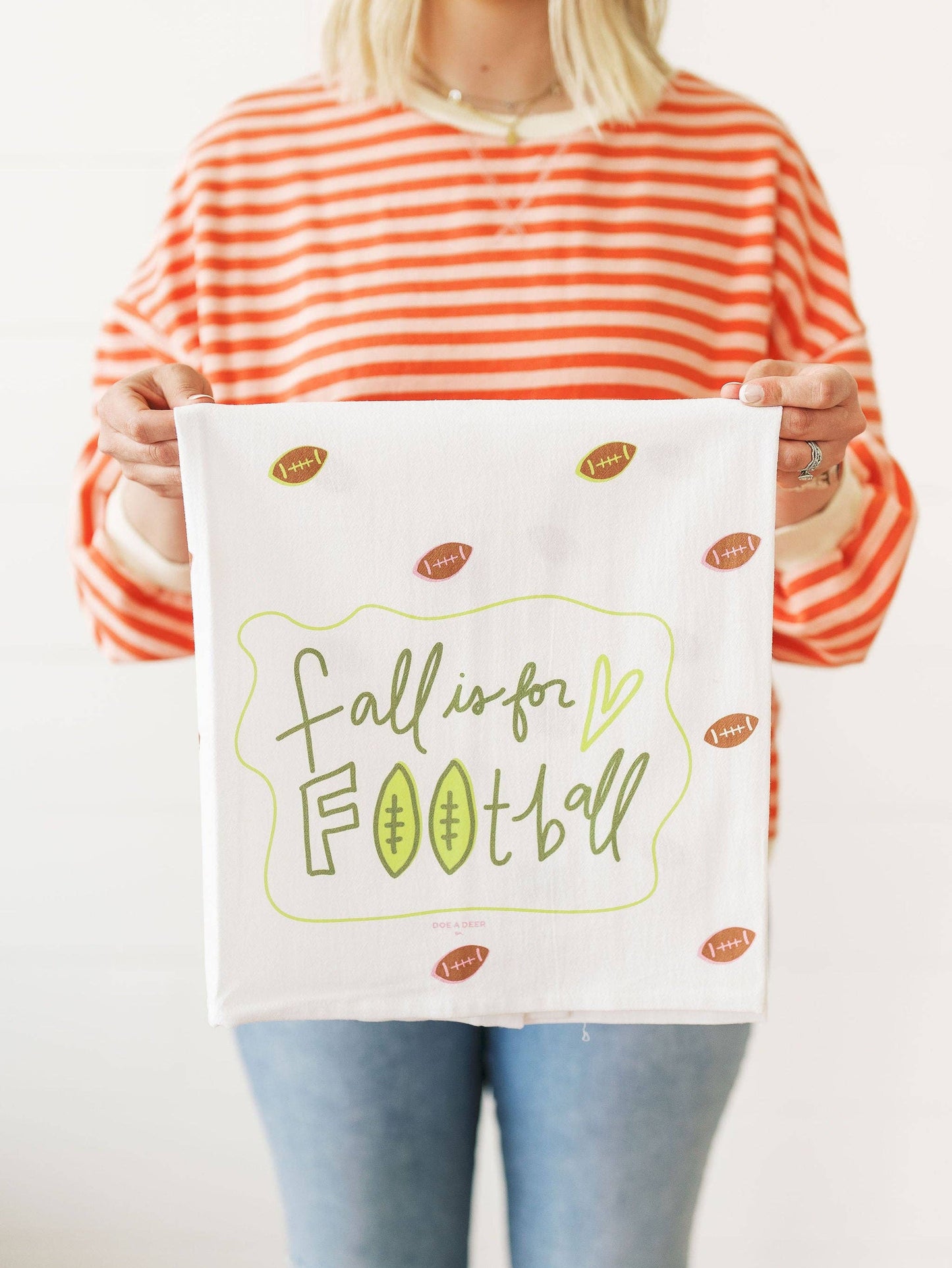 Fall is for Football Full Pattern Towel