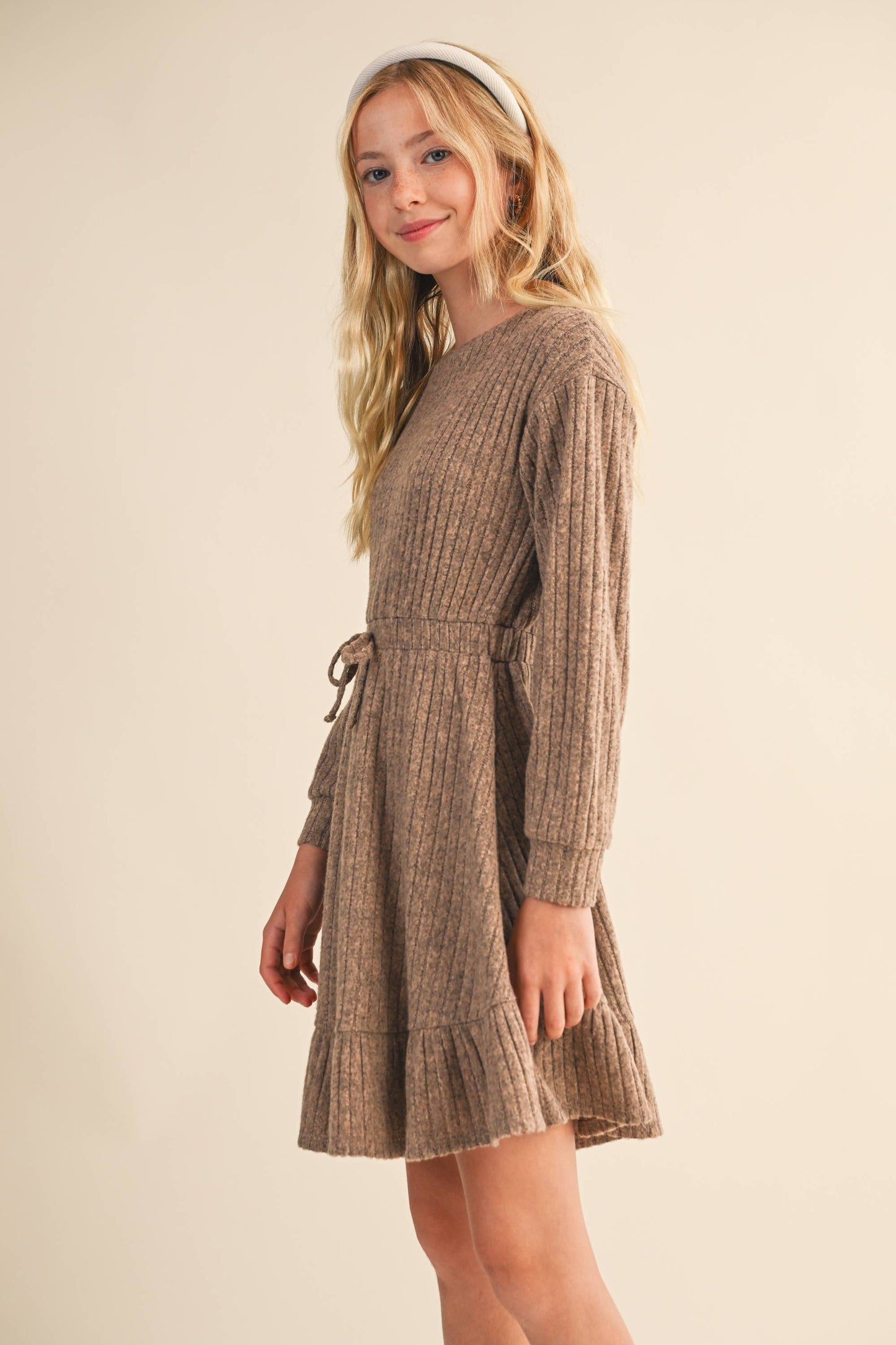 TWEEN  GIRLS LONG SLEEVE DRESS