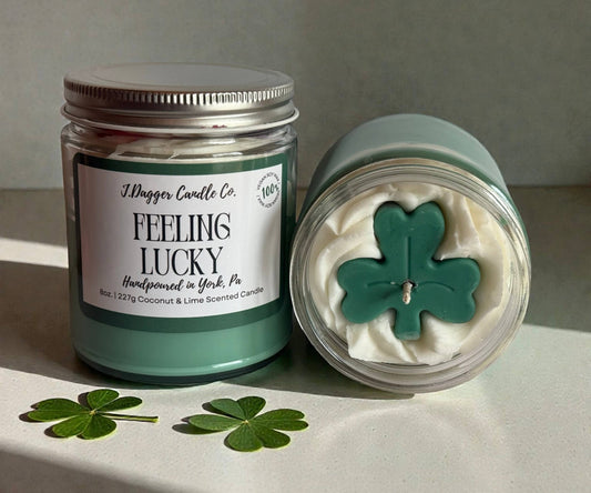 8oz. Shamrock St.Patrick's Day Soy Dessert Candle