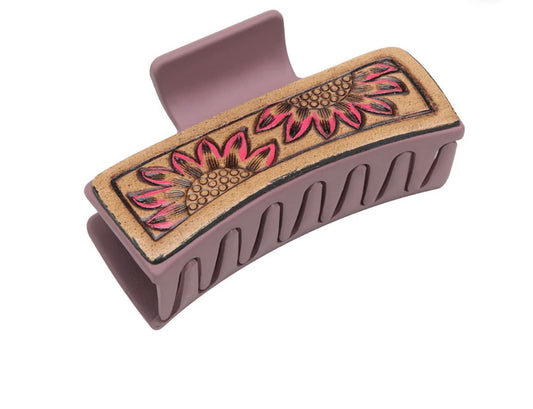 Myra Sunflower Sunset Claw Clip