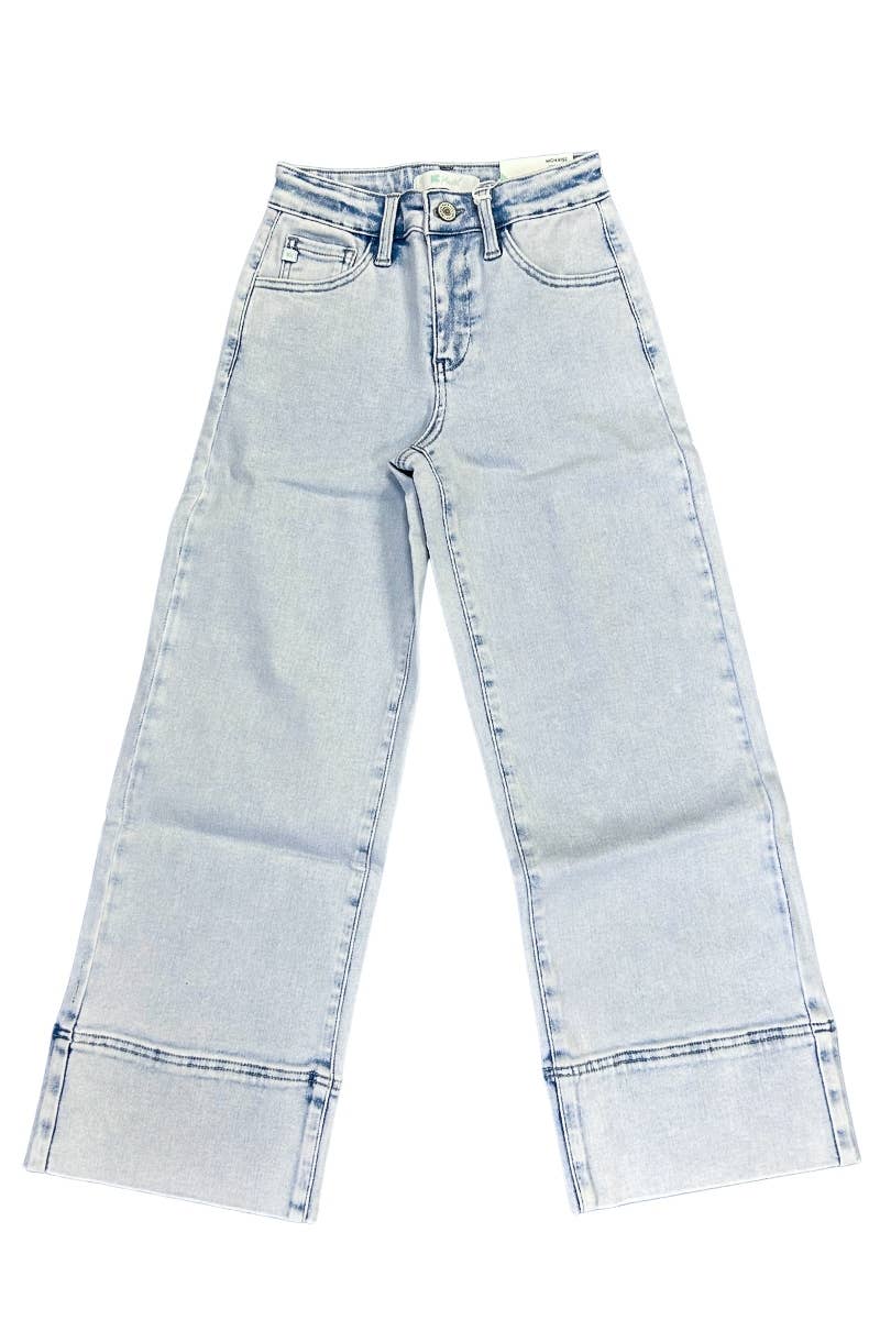 YOUTH Kancan  HIGH RISE CROP WIDE-