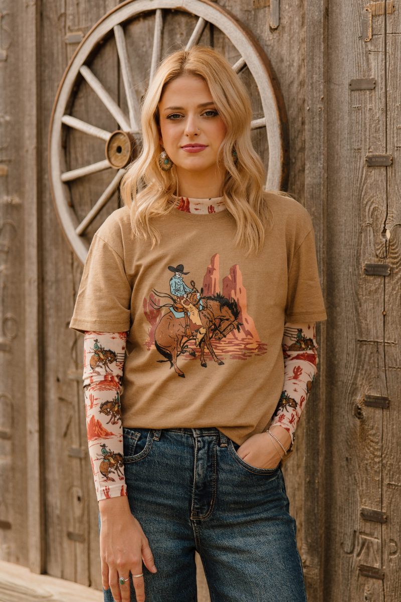 Golden Rodeo Tee