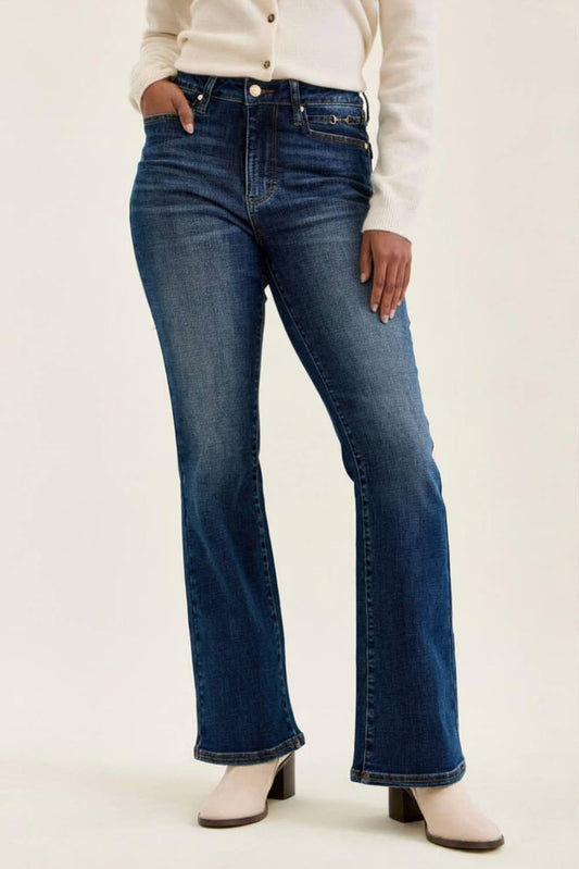 Judy Blue Daisy Bootcut Jeans