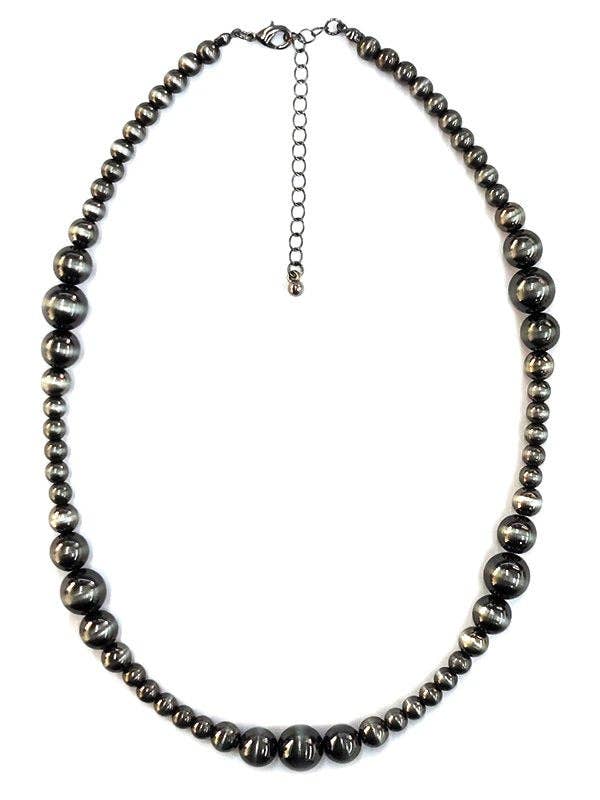 Western Graduated Navajo Pearl Necklace