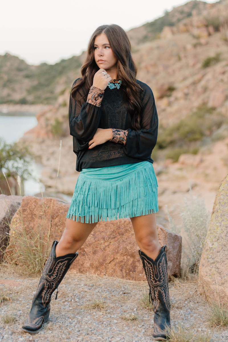Woman's Western Dreams Top