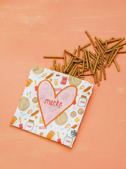 Snacks & Things Reusable Snack Bag