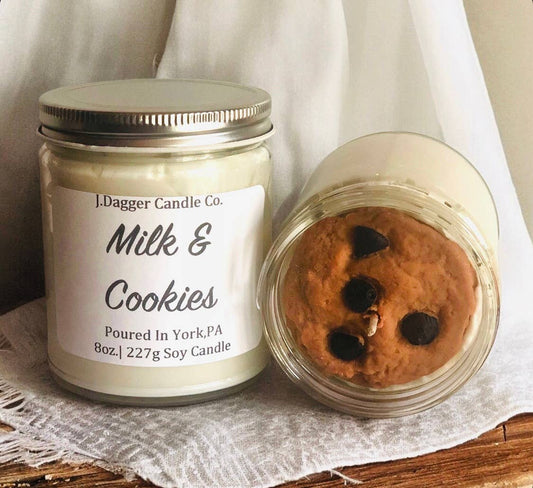 8oz. Milk & Cookies Dessert Soy Candle