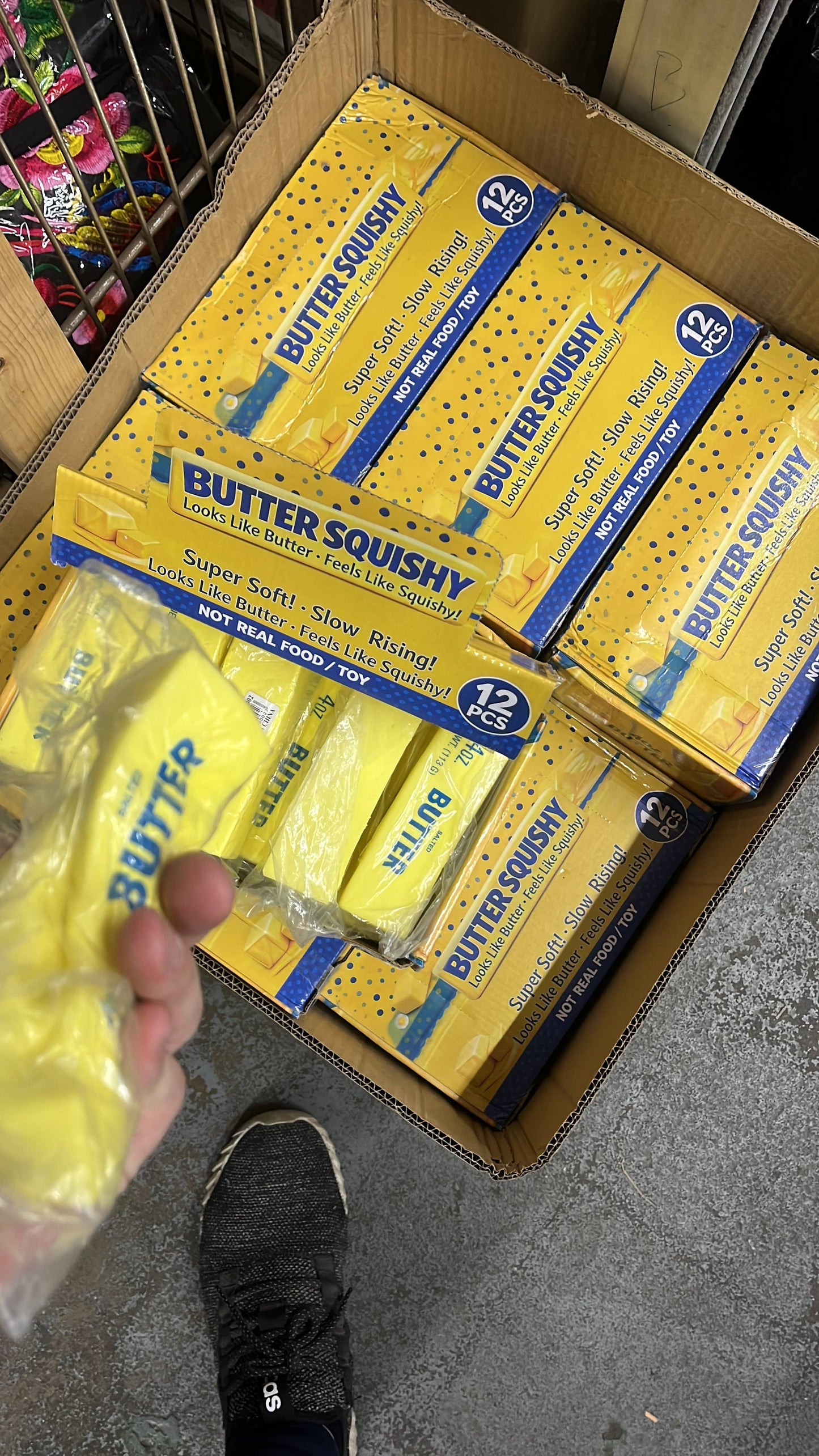 4oz Squishy Yellow & RAINBOW Butter