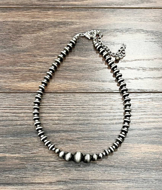 15" Navajo Bead Necklace