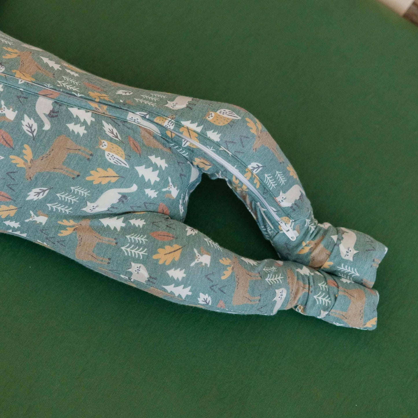 Convertible Zip-Up Footie Pajama - Atwood