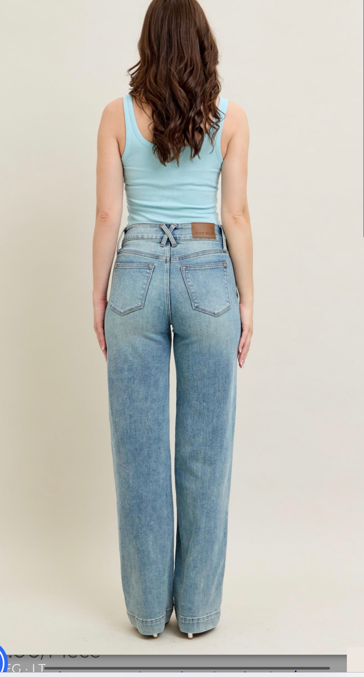 Judy Blue Wide Leg Jean