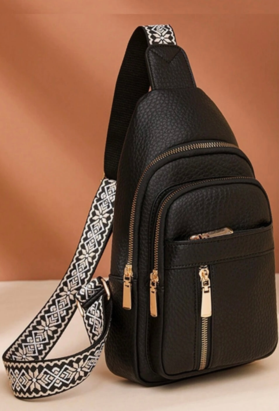 Leather Crossbody Sling