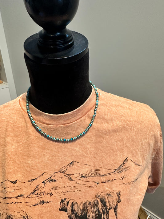 Short Gemstone Necklace
