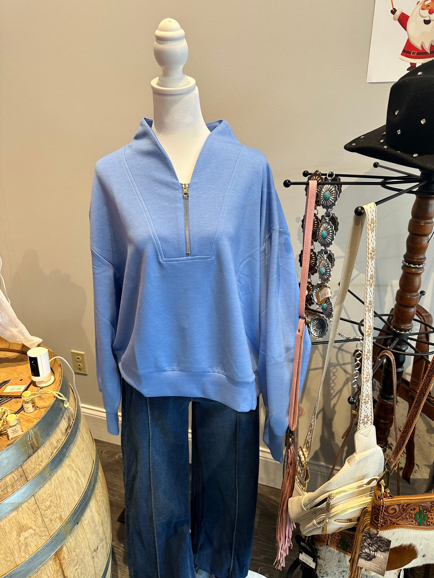 Scuba Half Zip Pullover