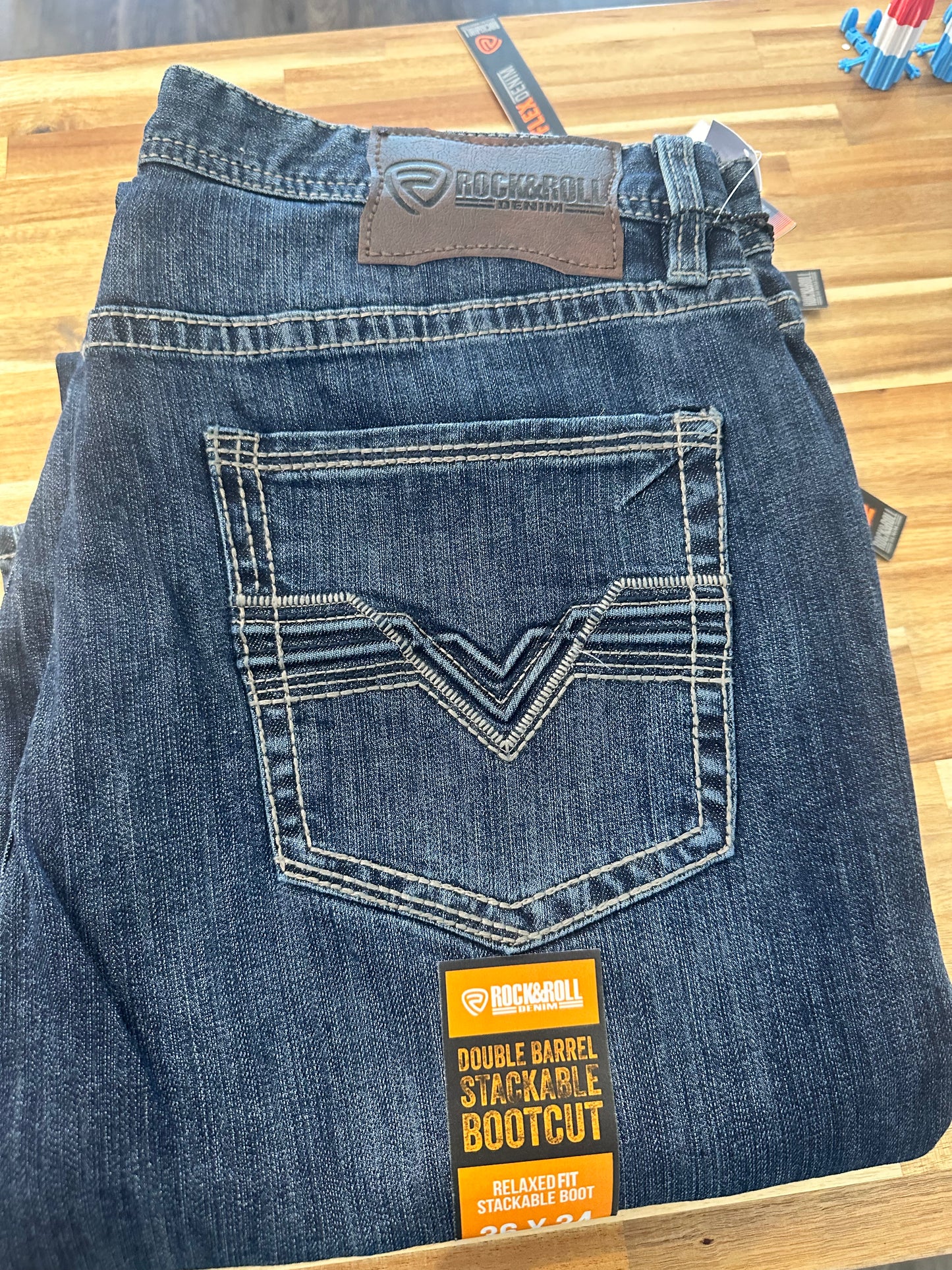 Men's Rock N Roll Jeans- Double Barrel