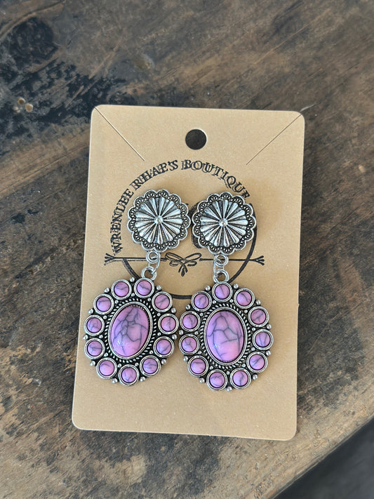 Pink Western Skies Earrings