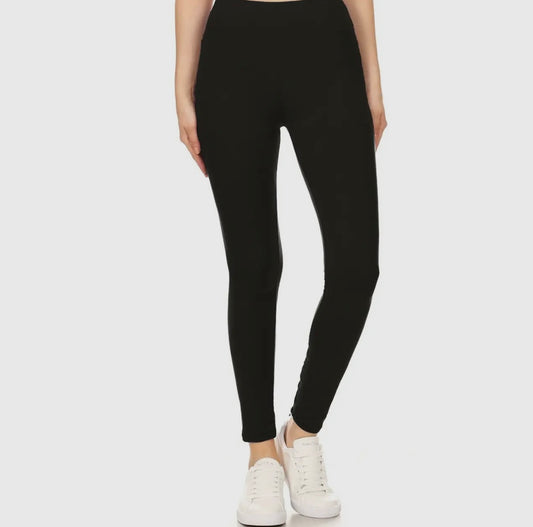 3" Yoga Band Buttery Soft Solid Leggings
