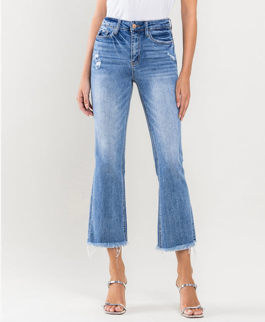 Vervet/Bella High Rise Crop Flare