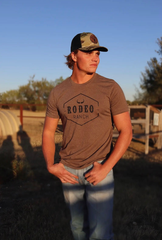 Men’s Rodeo Ranch Logo Short Sleeve Tee