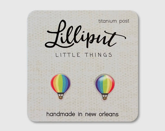 Kids Hot Air Balloon Earrings