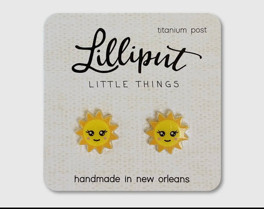 Kids Happy Sunshine Earrings