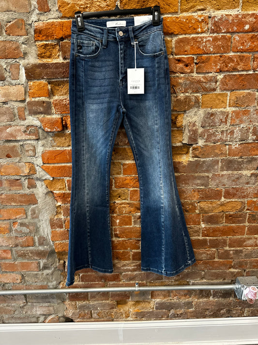 Kancan "Lacey" High Rise Super Flare Jeans