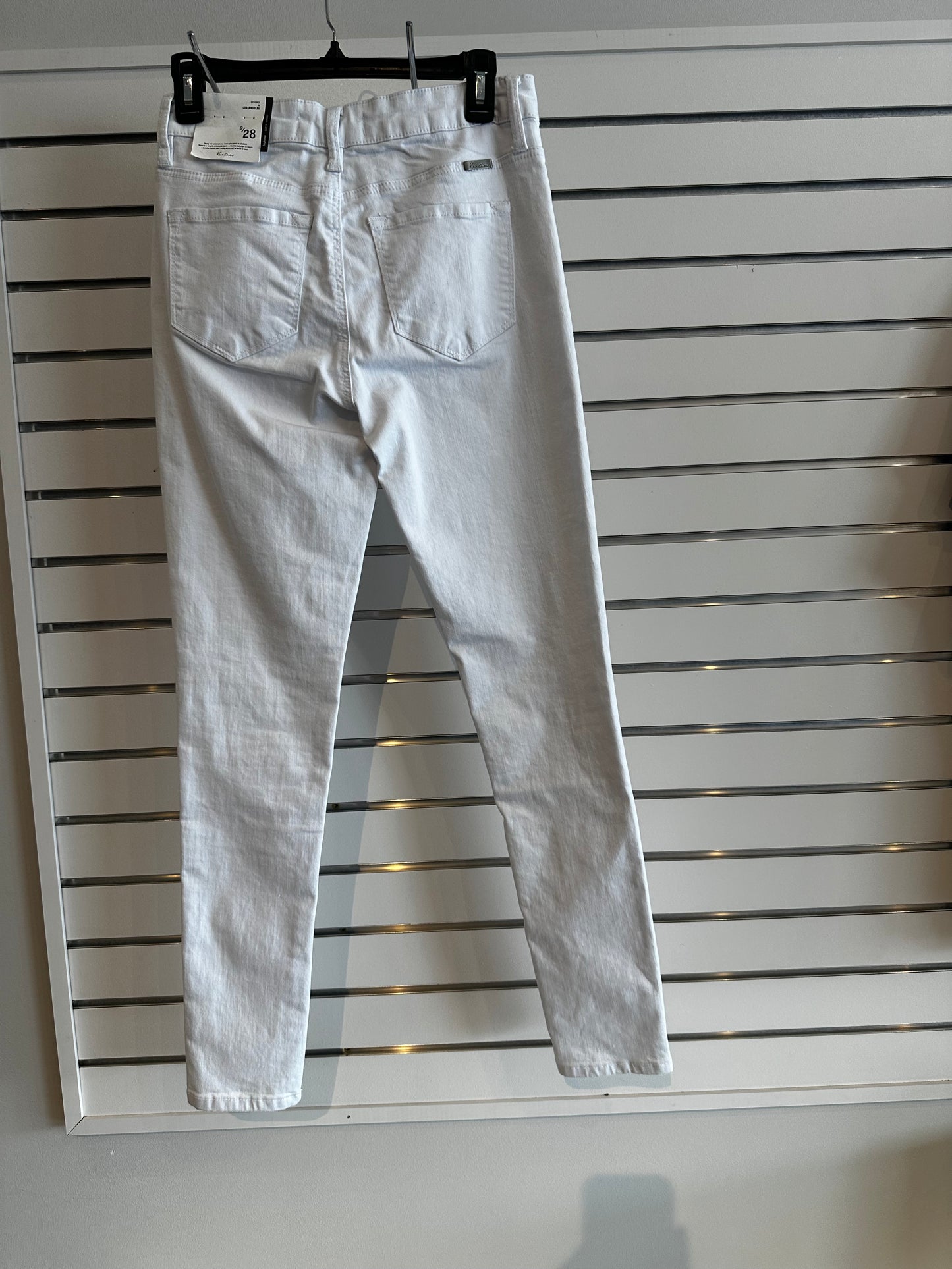 Kancan White High Rise Super Skinny