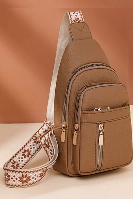 Leather Crossbody Sling