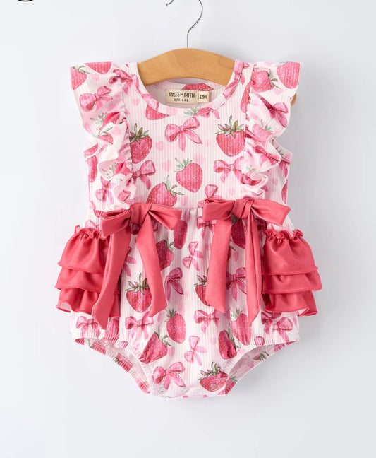 Strawberry Lane Romper