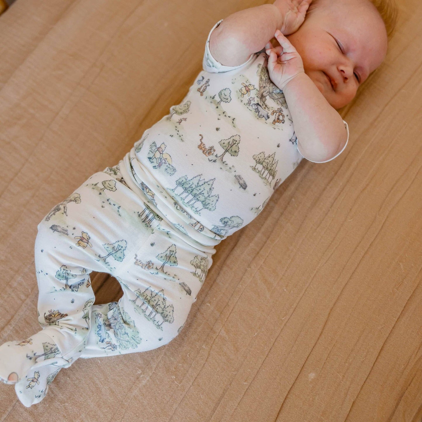 Short Sleeve Bodysuit - Hundred Acre Wood