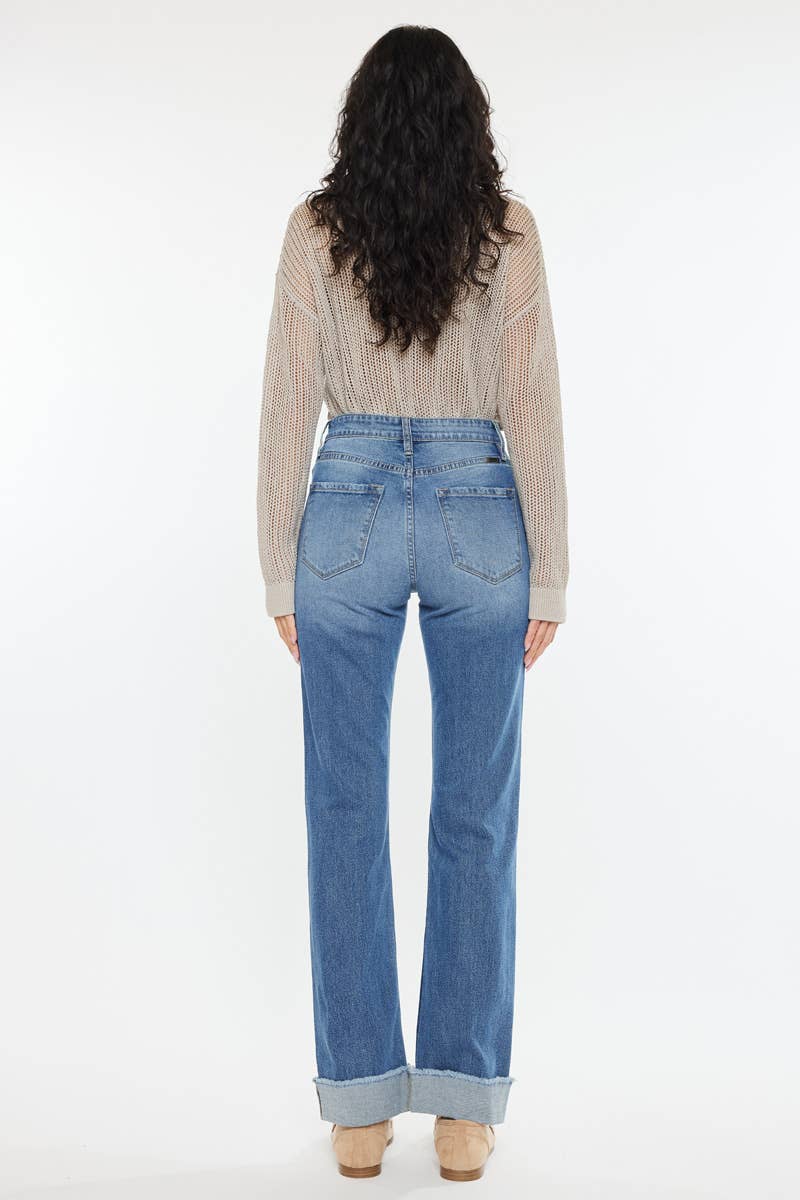 Kancan"Shy" HIGH RISE STRAIGHT JEANS