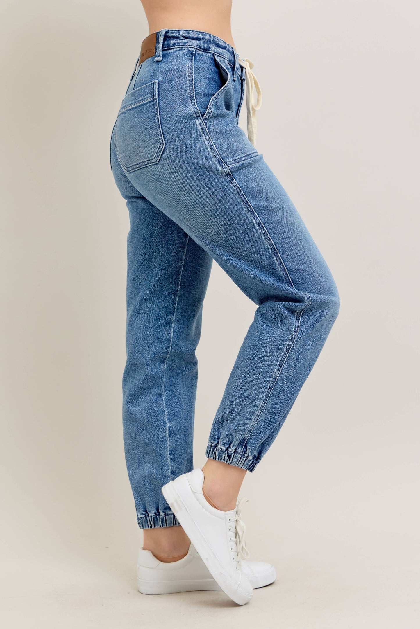 Judy Blue Medium Wash Denim Jogger