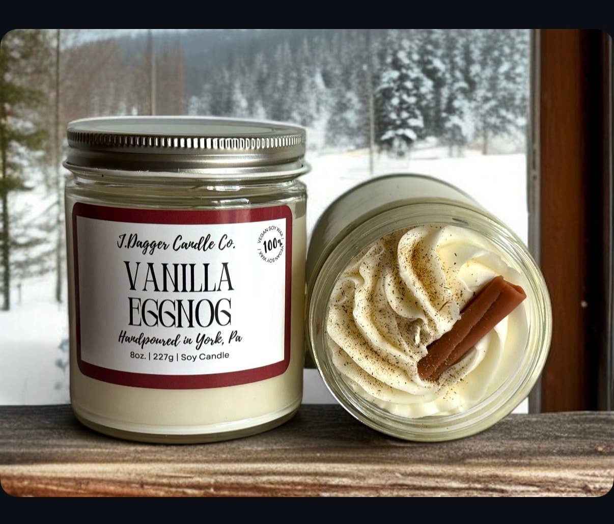 Vanilla Eggnog Candle
