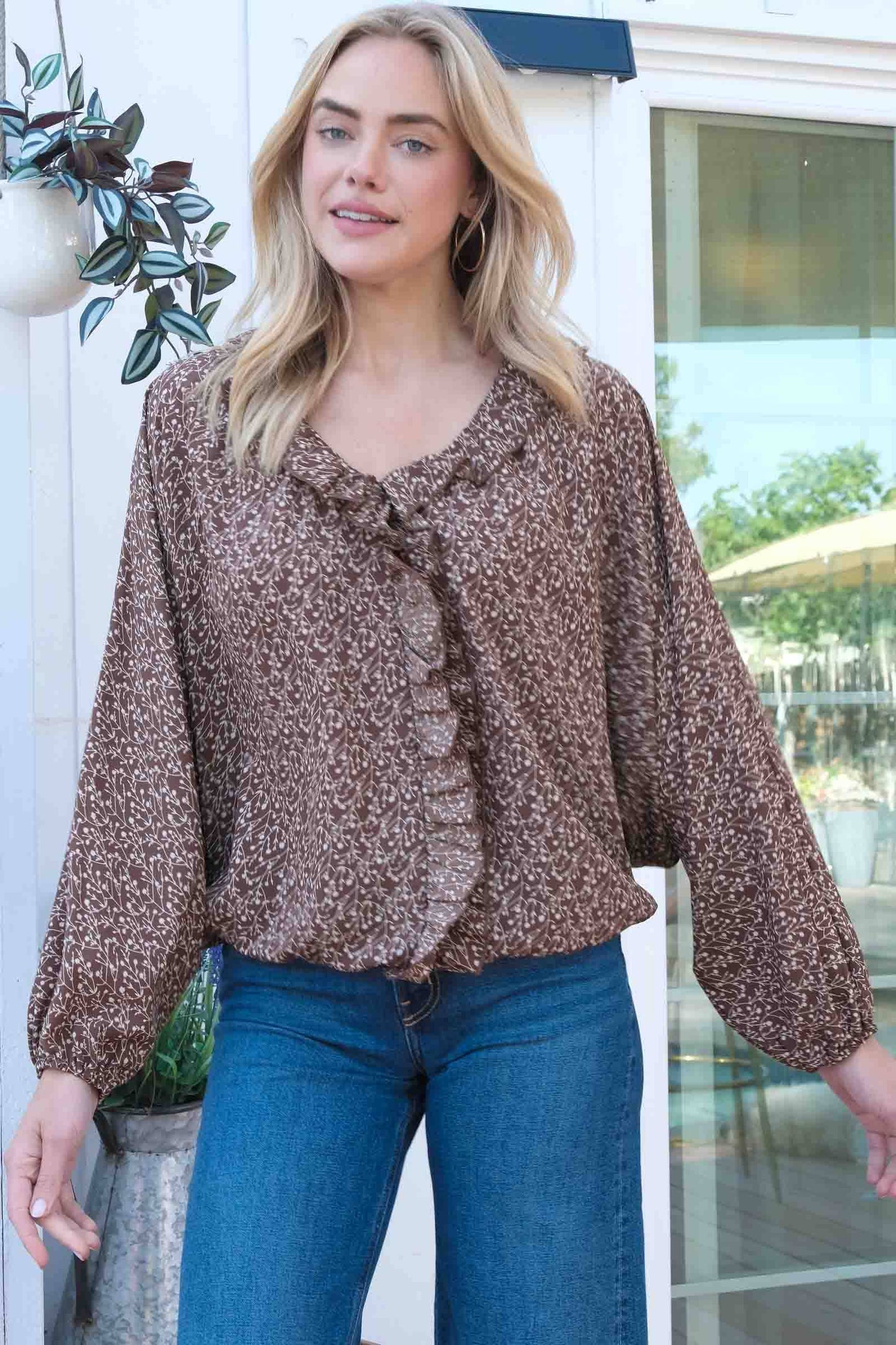 Floral Printed Blouse