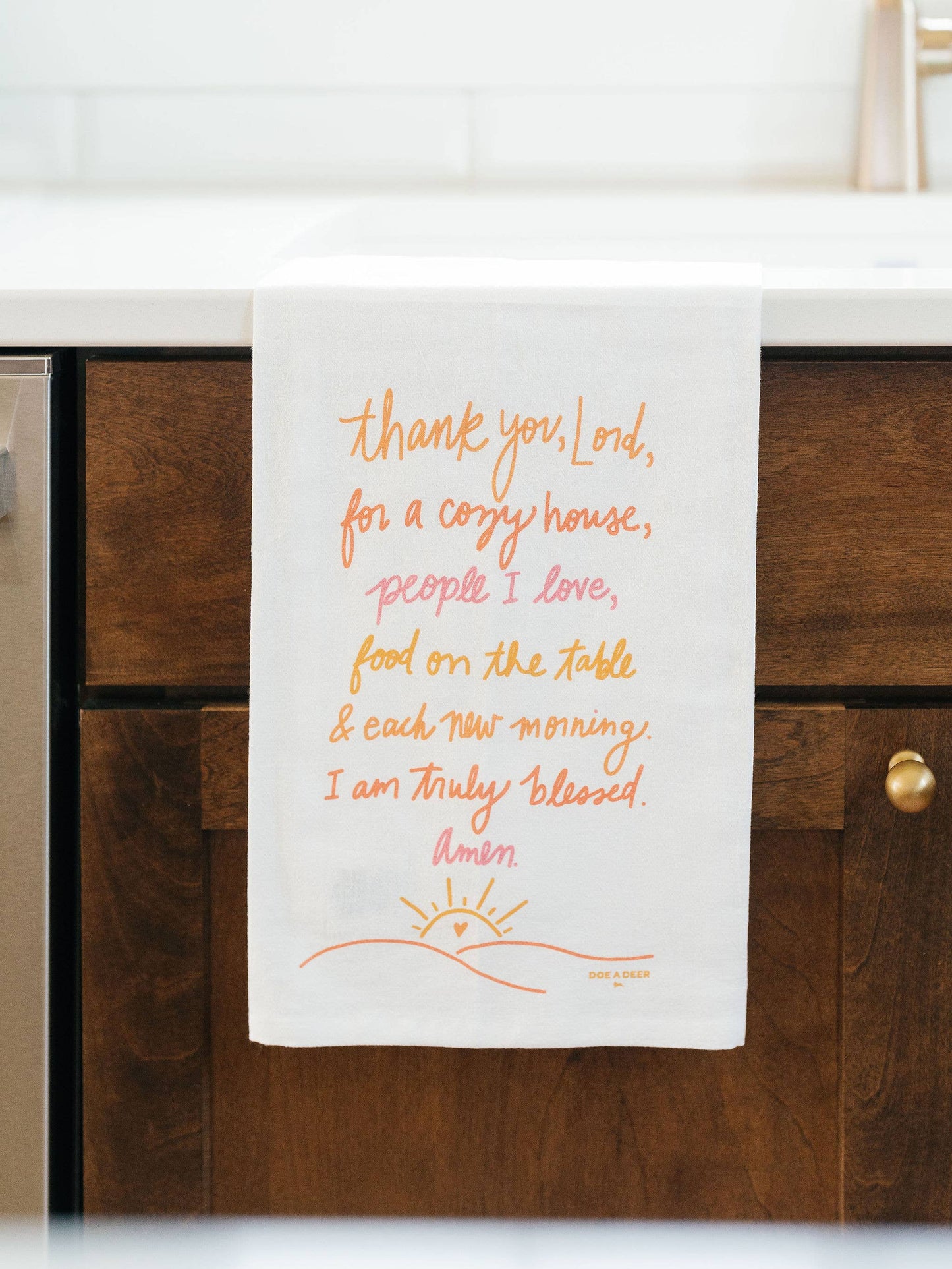 Thank You Lord - Flour sack towel