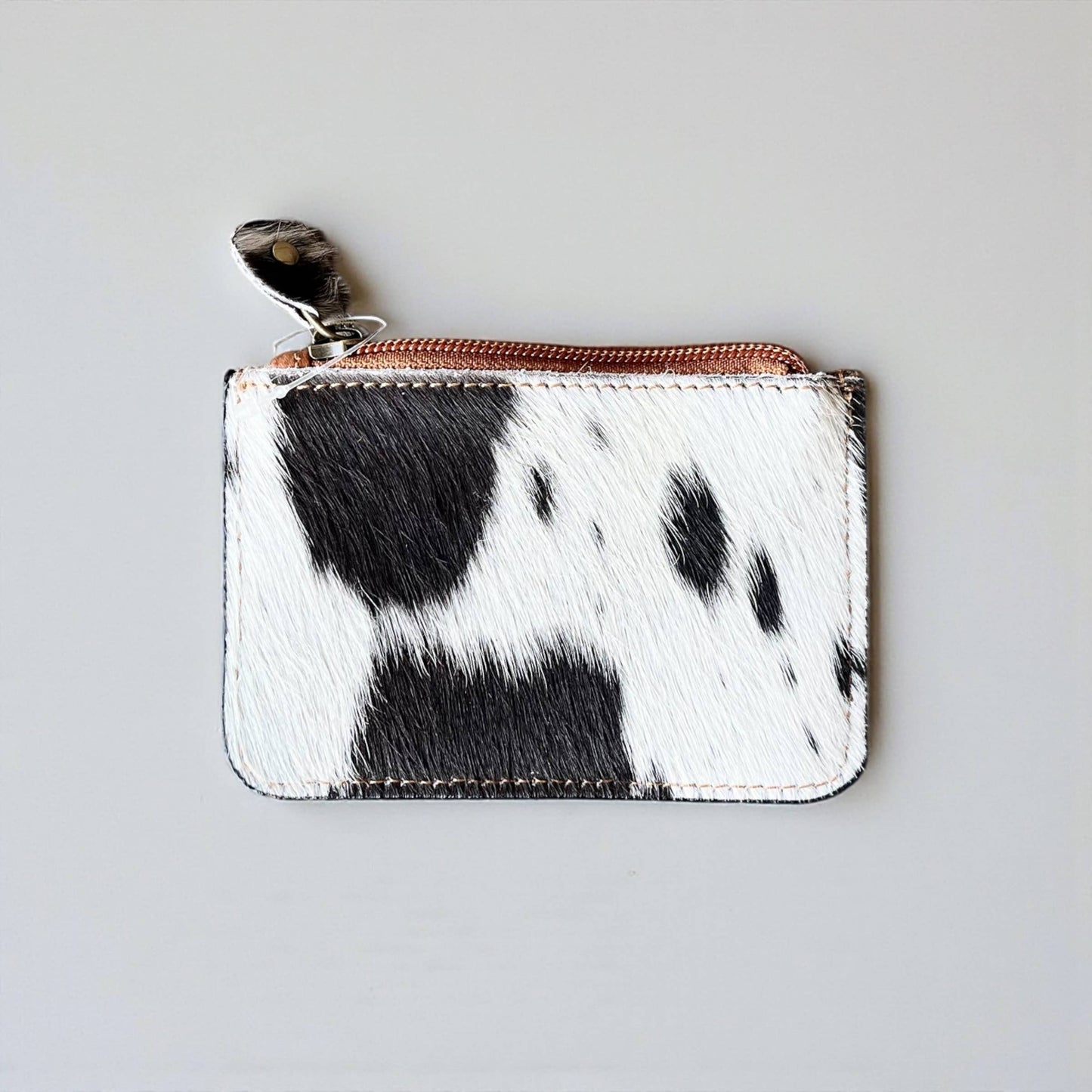 Cards tooled leather coin pouch 