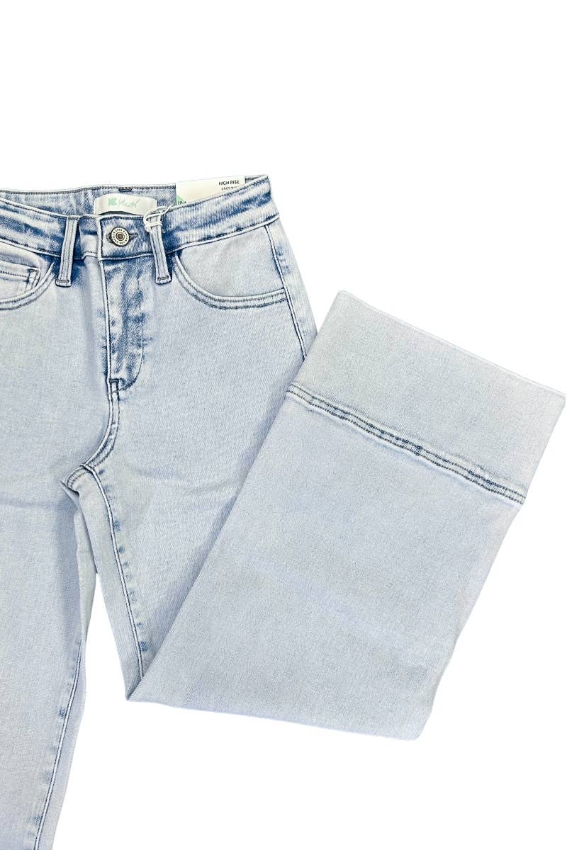 YOUTH Kancan  HIGH RISE CROP WIDE-