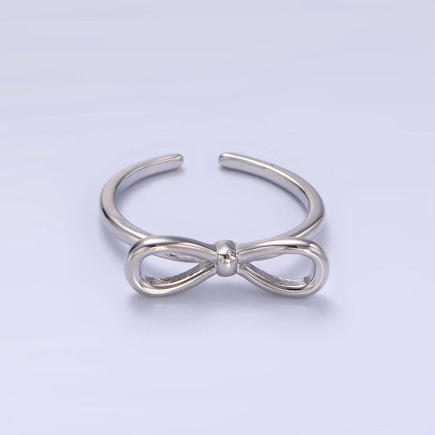Open Ribbon Bow Ring