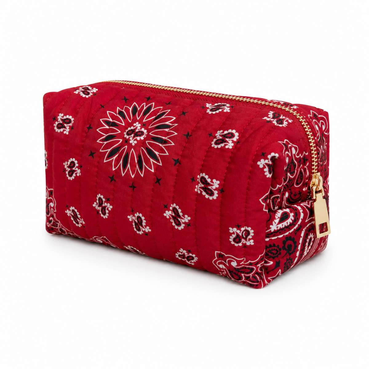 Bandana Cosmetic Case, Everyday Travel Pouch