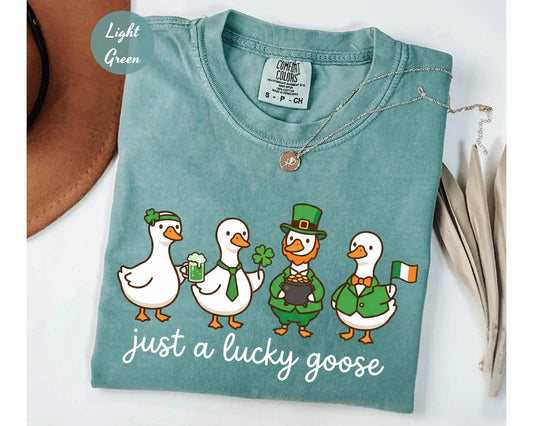 St Patrick's Day Goose Shirt