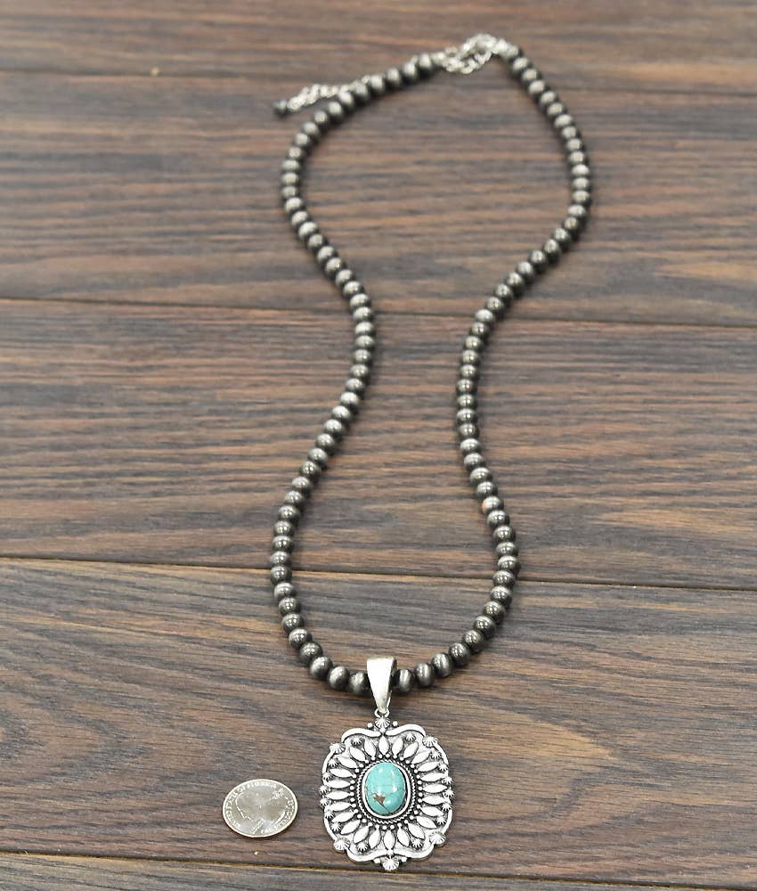 Navajo Concho Necklace
