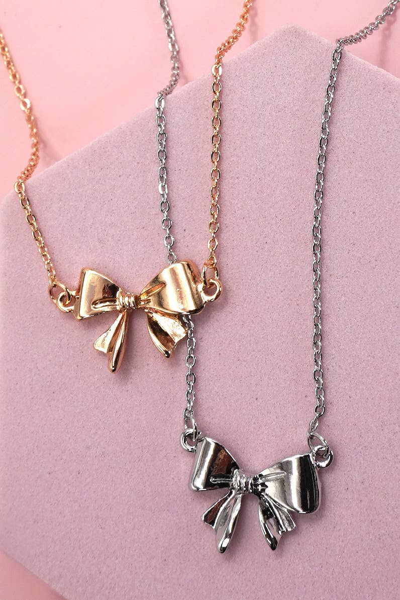 ADDY BOW NECKLACE