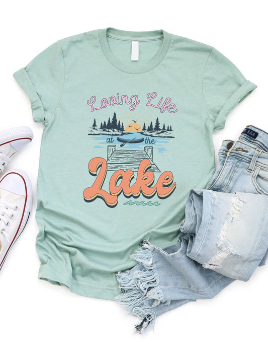 Loving Life on the Lake Graphic Tee