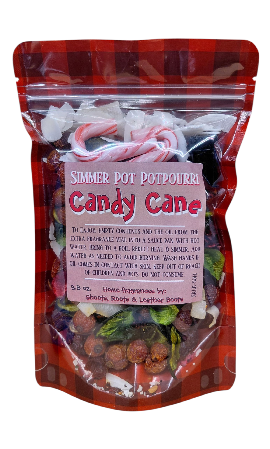 Potpourri Simmer Pot- Candy Cane 3.5 oz.