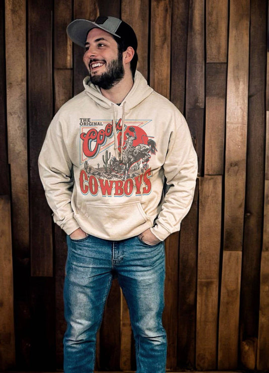 Mens The Original Coors Cowboys Hoodie