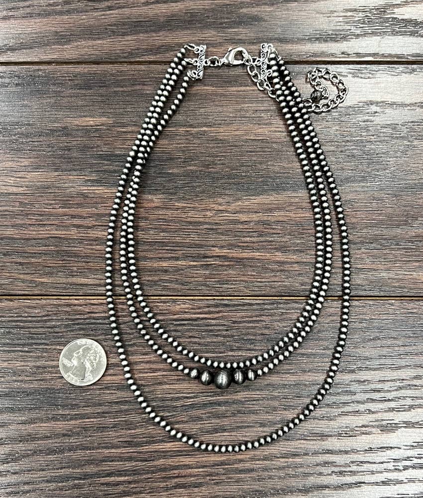 20" Navajo Bead Necklace