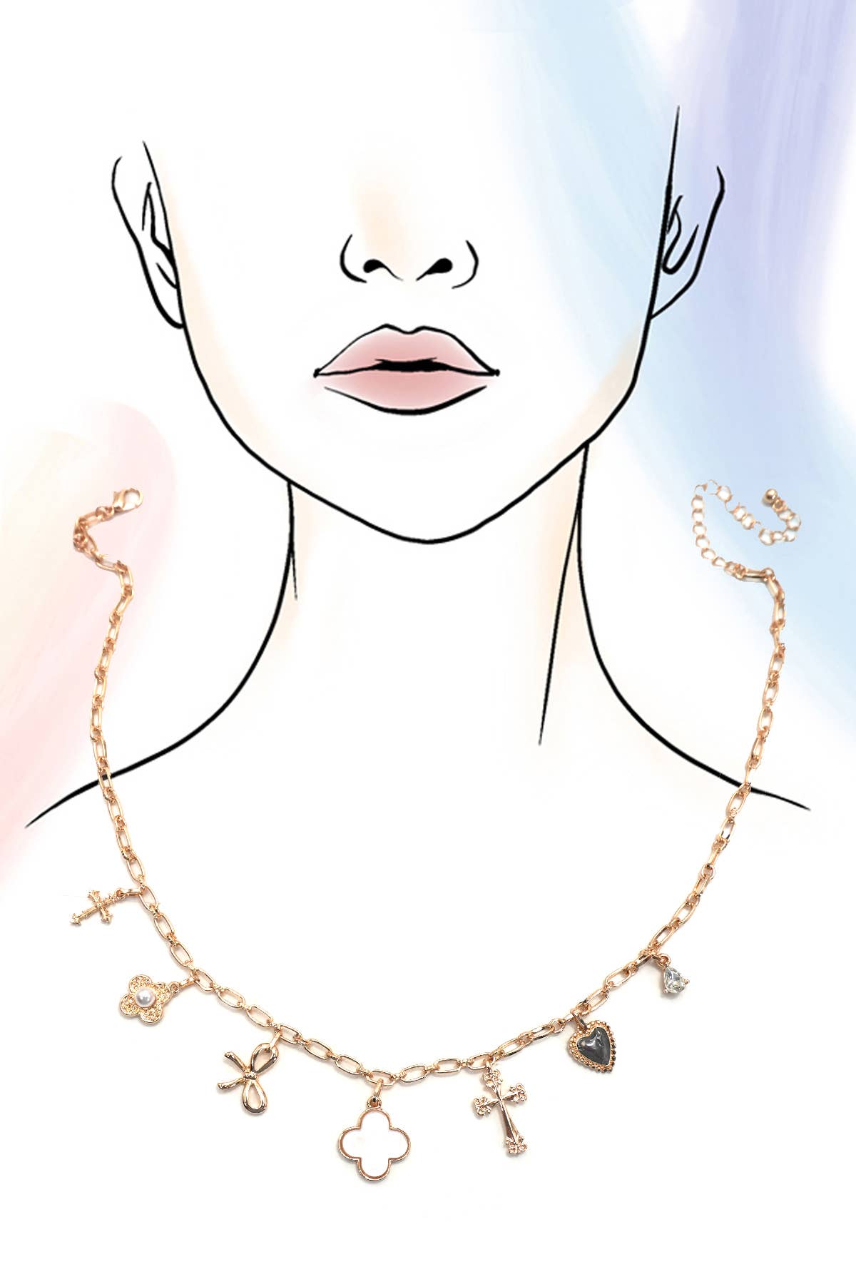 Vanessa Charm Necklace