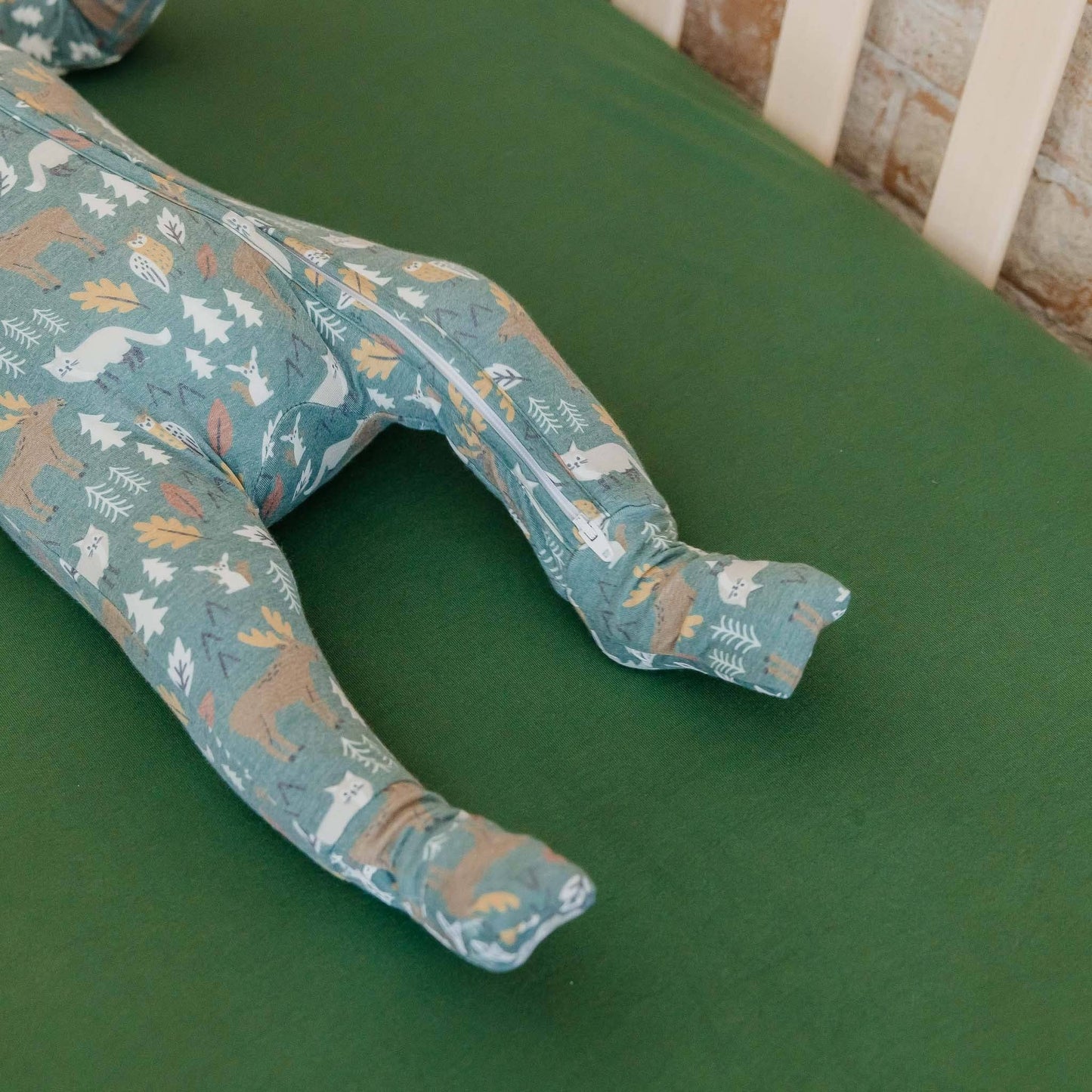 Convertible Zip-Up Footie Pajama - Atwood