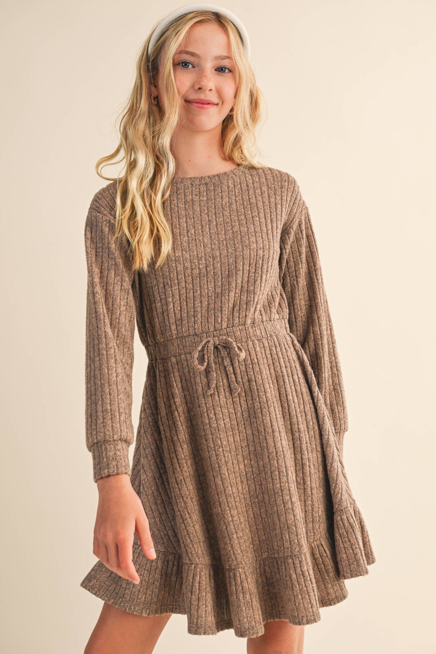 TWEEN  GIRLS LONG SLEEVE DRESS