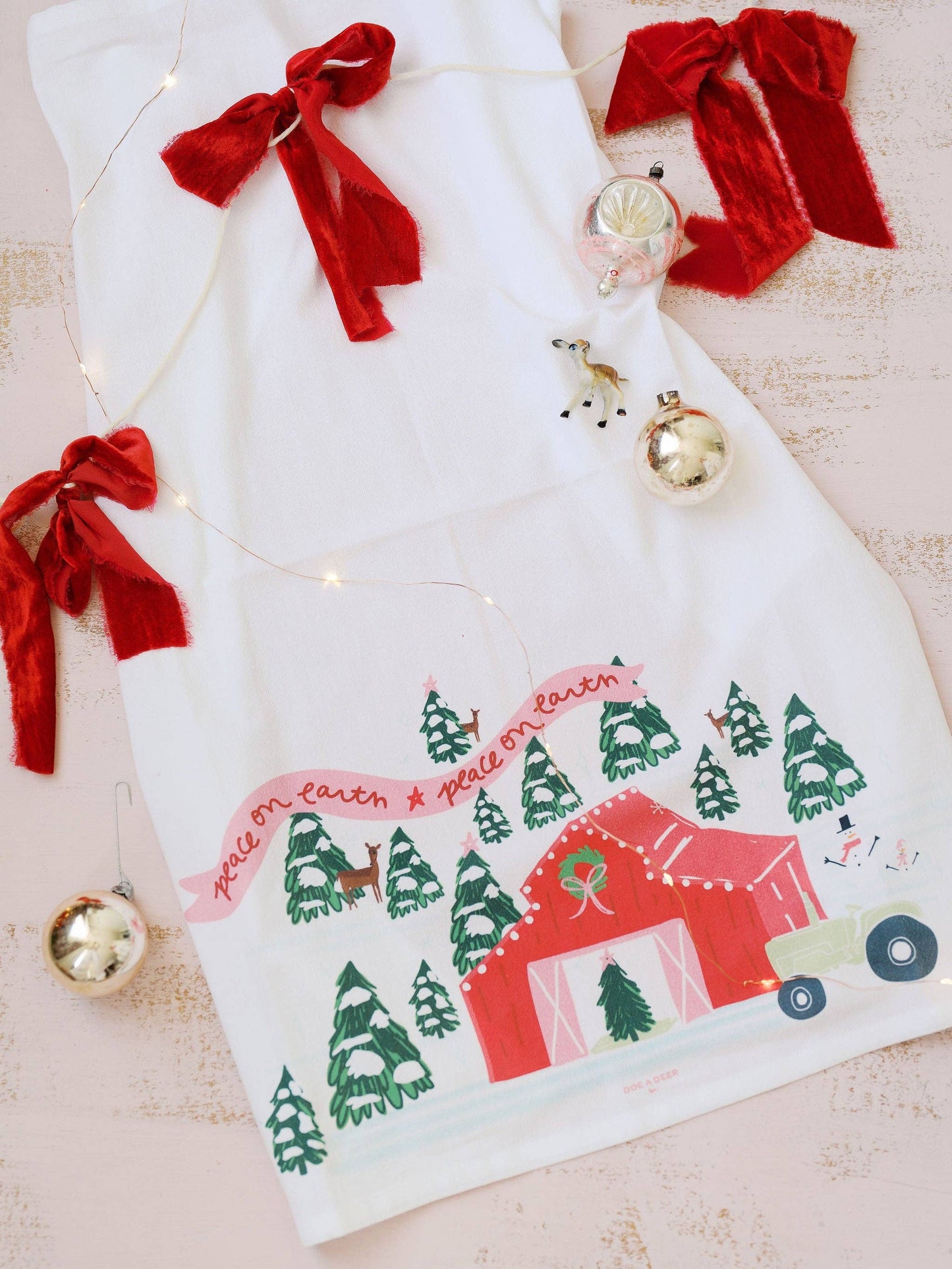 Peace on the Farm Flour Sack Towel